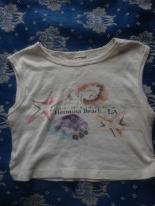 Beach Graphic tank top