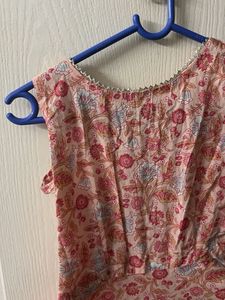 Pretty Pink Floral Dress/Kurta