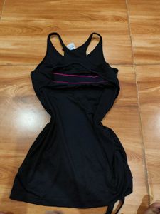 Adidas Black Floral Tank Top
