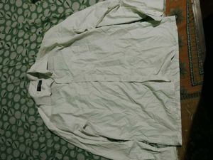 Men's White Casual Shirt