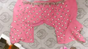 Stunning Pink Sequined Blouse