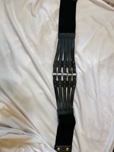 Corset Black Studded Belt