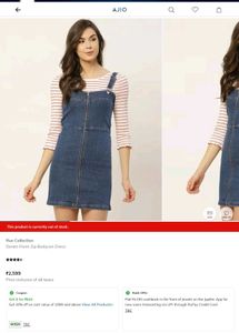 Denim dress