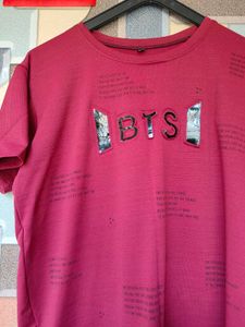 BTS Graphic Print T-Shirt