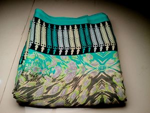 Beautiful Synthetic Georgette Saree