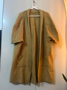 Tan Knit Cardigan