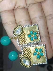 Boho Style Gemstone Earrings
