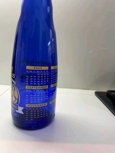 AGI Blue Glass Water Bottle