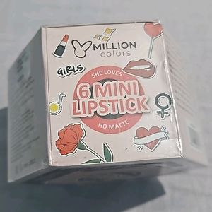 Million Colors 6 Mini Lipstick