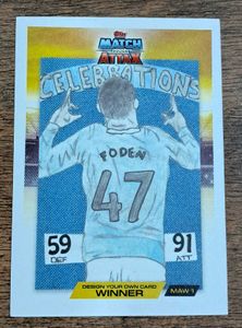Topps Match Attax "Phil Foden" 25/26 Card