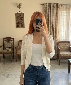 Chic Open Knit Cardigan