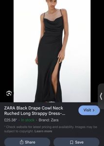 Zara Cowl Neck dress