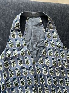Boho Floral Print Halter kurti