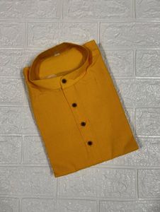 Men's Yellow Kurta