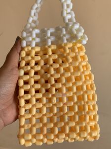 Handmade Mobile Pouch With Beads