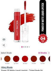 Hilary Rhoda Matte Liquid Lipstick
