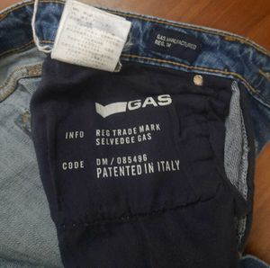 Gas Men's Blue Jeans