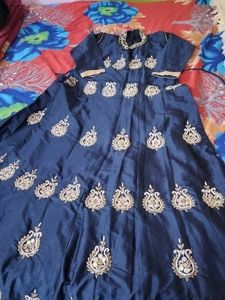 Navy Blue ETHNIC GOWN