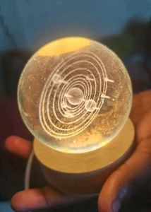 3D Planet Crystal Ball