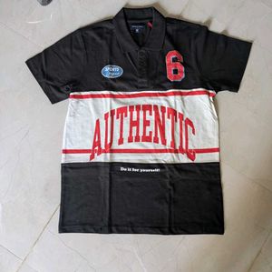 Authentic Graphic Polo Shirt