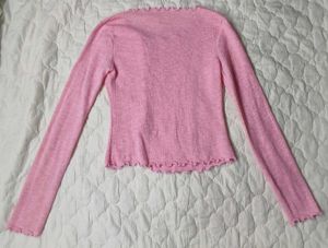 Baby Pink Long Sleeve Top