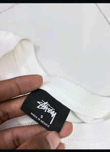 Stussy White Tee