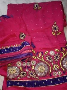 Margenta Heavy Handwork suit material