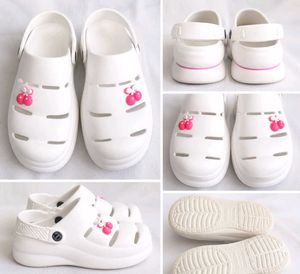 Cute Cherry Clog Style Sandals