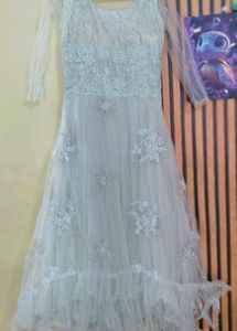 Beautiful Embellished Pastel Gown