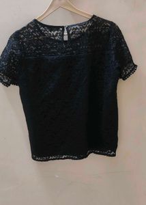 Black Lace Top