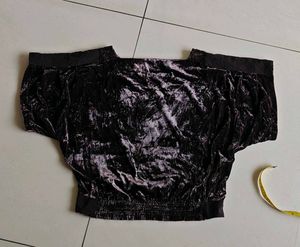 imported velvet top