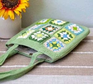 crochet handbag