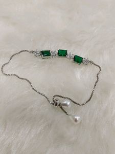 Emerald Stone Bracelet