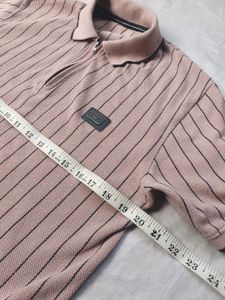 Men's Striped Polo T-Shirt