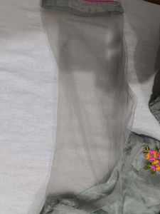 Grey Colour Fancy Suit For Women