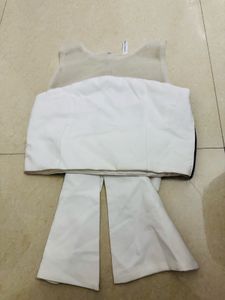 Elegant White Bow Detail Blouse