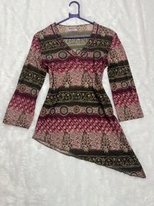 Y2k desi Asymmetrical Top✨