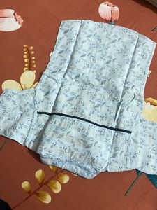 Baby Girl's Blue Floral Shirt &amp; Denim Shorts Set