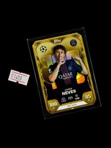Joao Neves Topps Football Card