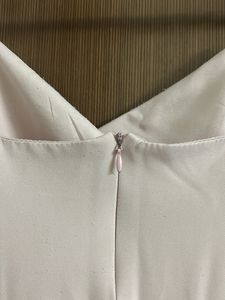 Very Pretty Baby Pink Short Dress With A Cut