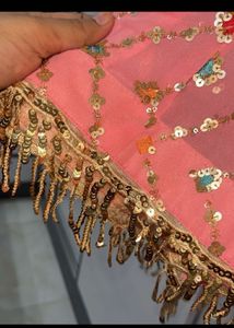 bollywood style Pink Sharara Suit for girl /woman