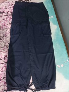 Navy Blue Cargo Pants