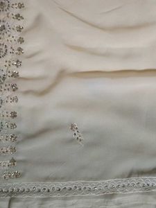 Elegant Embroidered Saree
