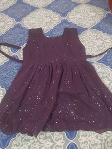Stylish Purple Kids Clothing Set