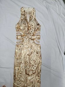 Stunning Sequined Evening Gown