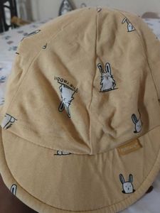 Cute Rabbit Print Baby Cap