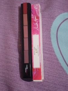 Two Lipstick..One Is 5shade In On Lipstick 💄 Second Is Myglamm Pink Shade... Colours Are Not Suit For Me