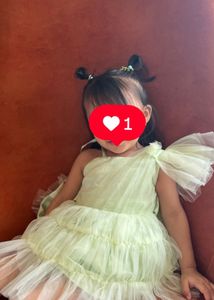 Cute Light Green Tulle Dress