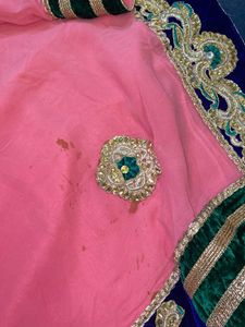 Pink Heavy Saree with Blouse