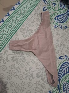 Women's Pink Thong Underwear 2